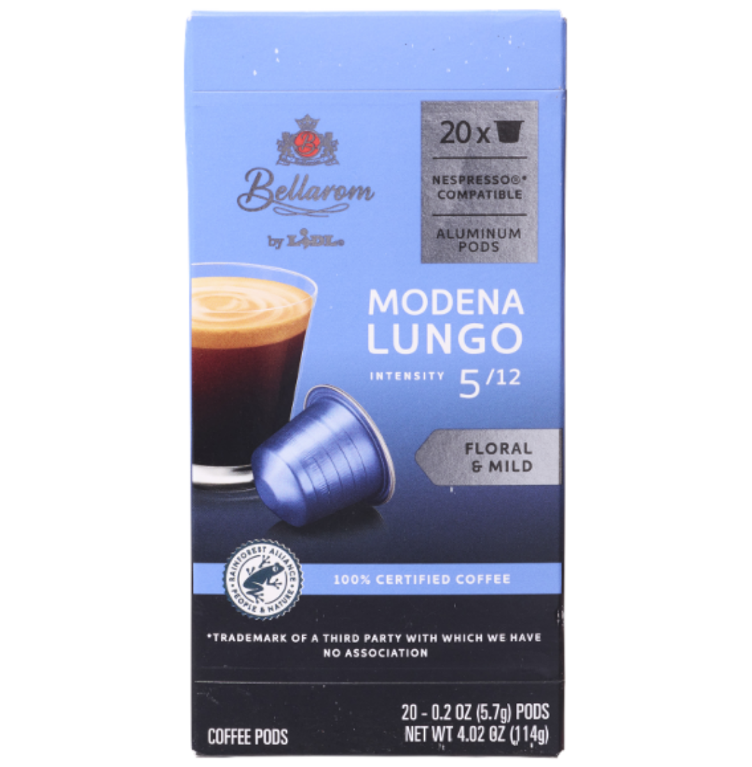 Bellarom Coffee Pods Gold Lungo 20 x 5.7g