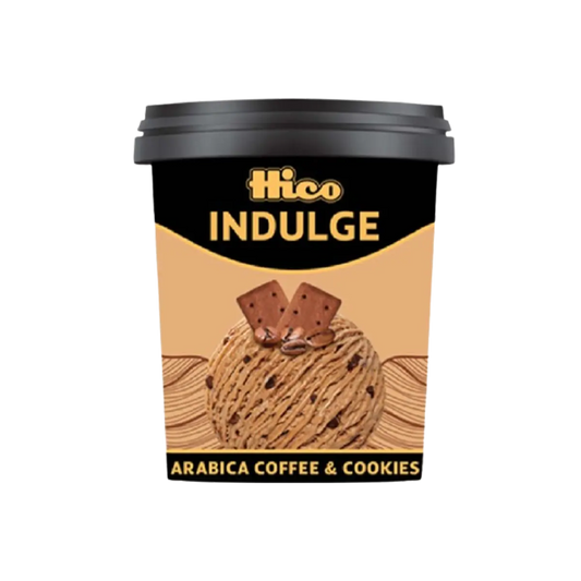 Hico Ice Cream Indulge Arabica Coffee N Cookies