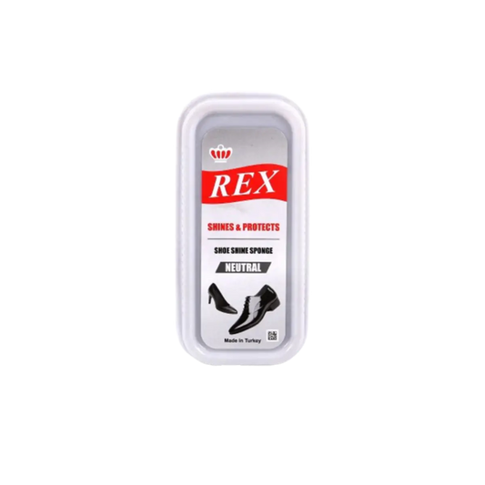 Rex Shoe Shine Sponge Neutral