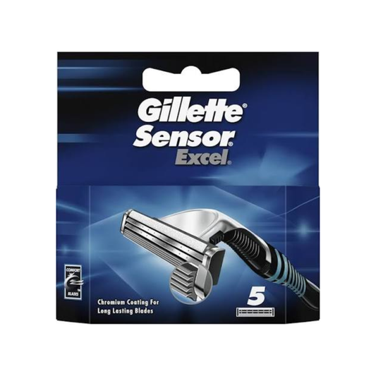 Gillette Sensor Excel Razor Blades 5 Pack