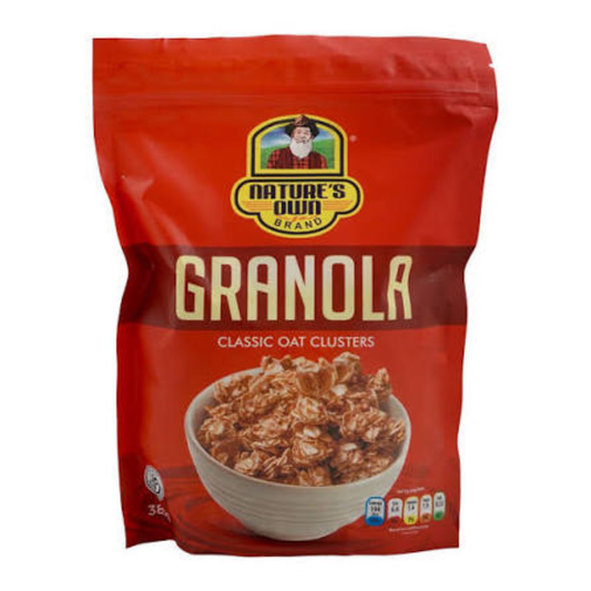 Nature Own Granola Classic Oat Clusters 380g