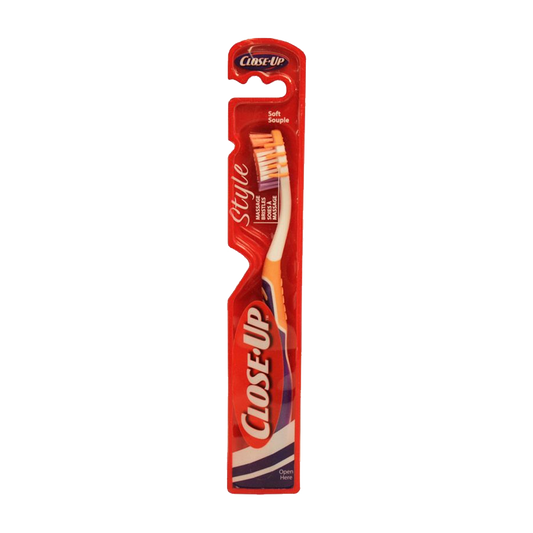 Close up toothbrush Soft