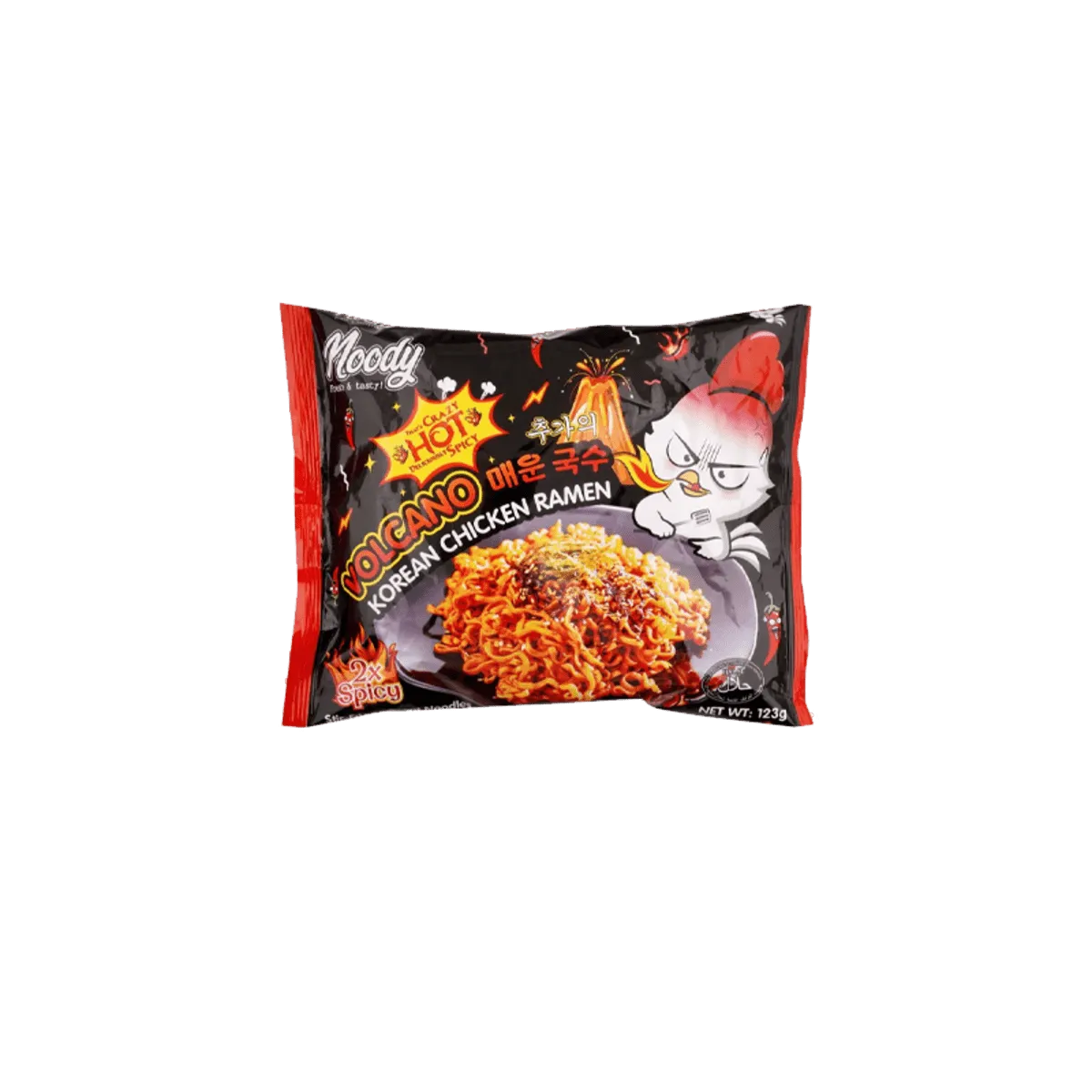 Noody Volcano Korean Chicken Raman 123g