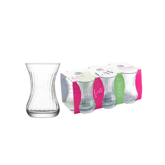 Lav Tea Glass 6Pcs Set