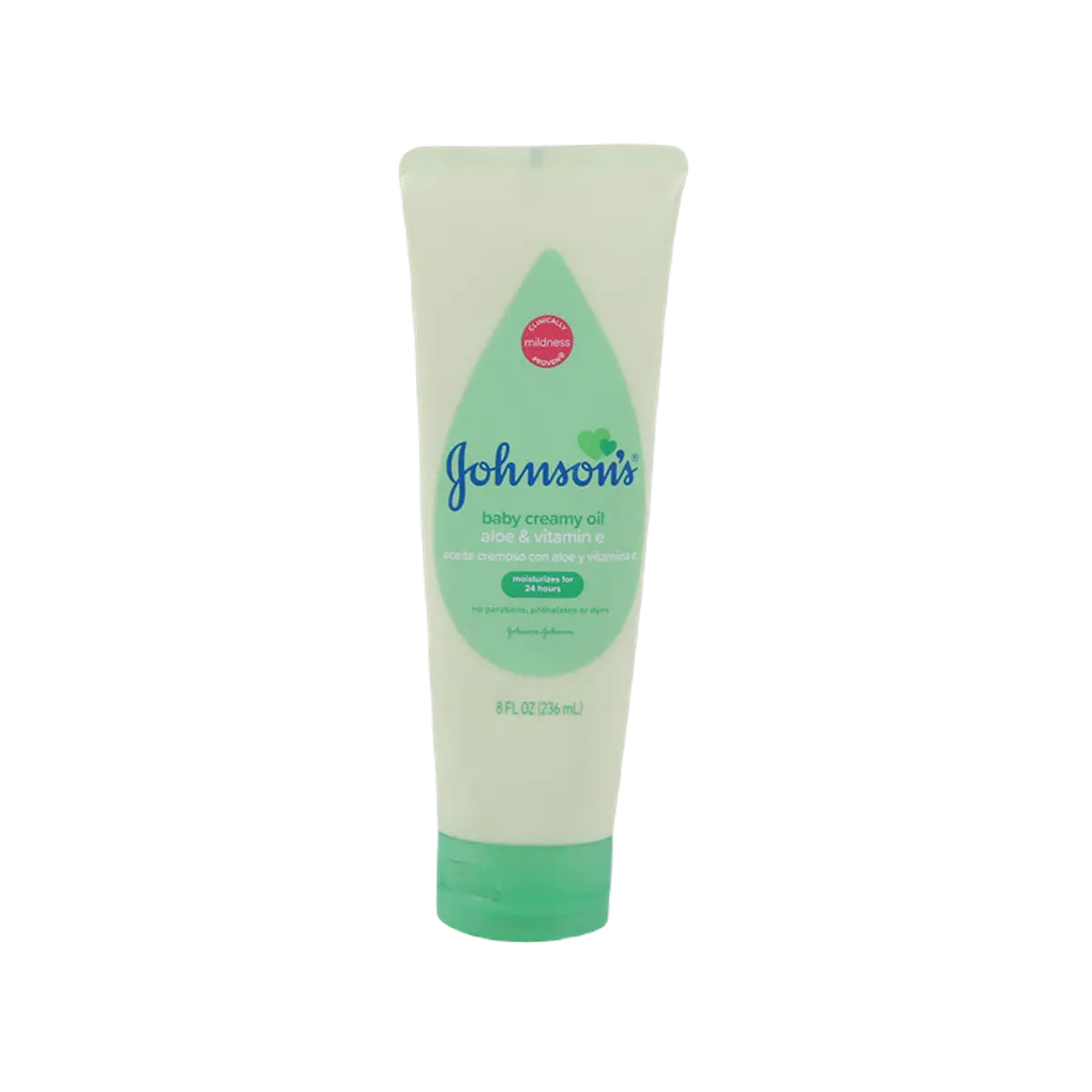 Johnsons Baby Creamy Oil Aloe & Vitamin E 236ml
