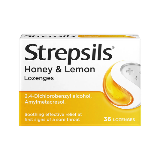 Strepsils Honey & Lemon 36 Lozenges