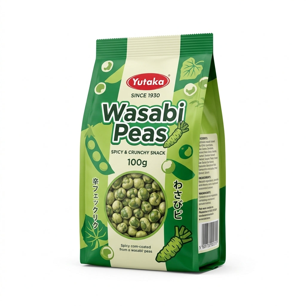 Yutaka Wasabi Peas 100g