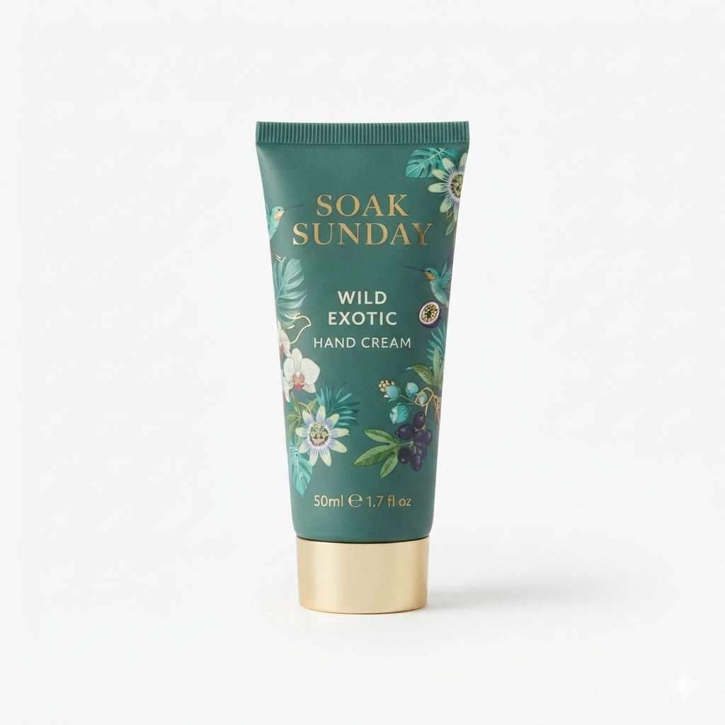 Soak Sunday Wild Exotic Hand Cream 50ml