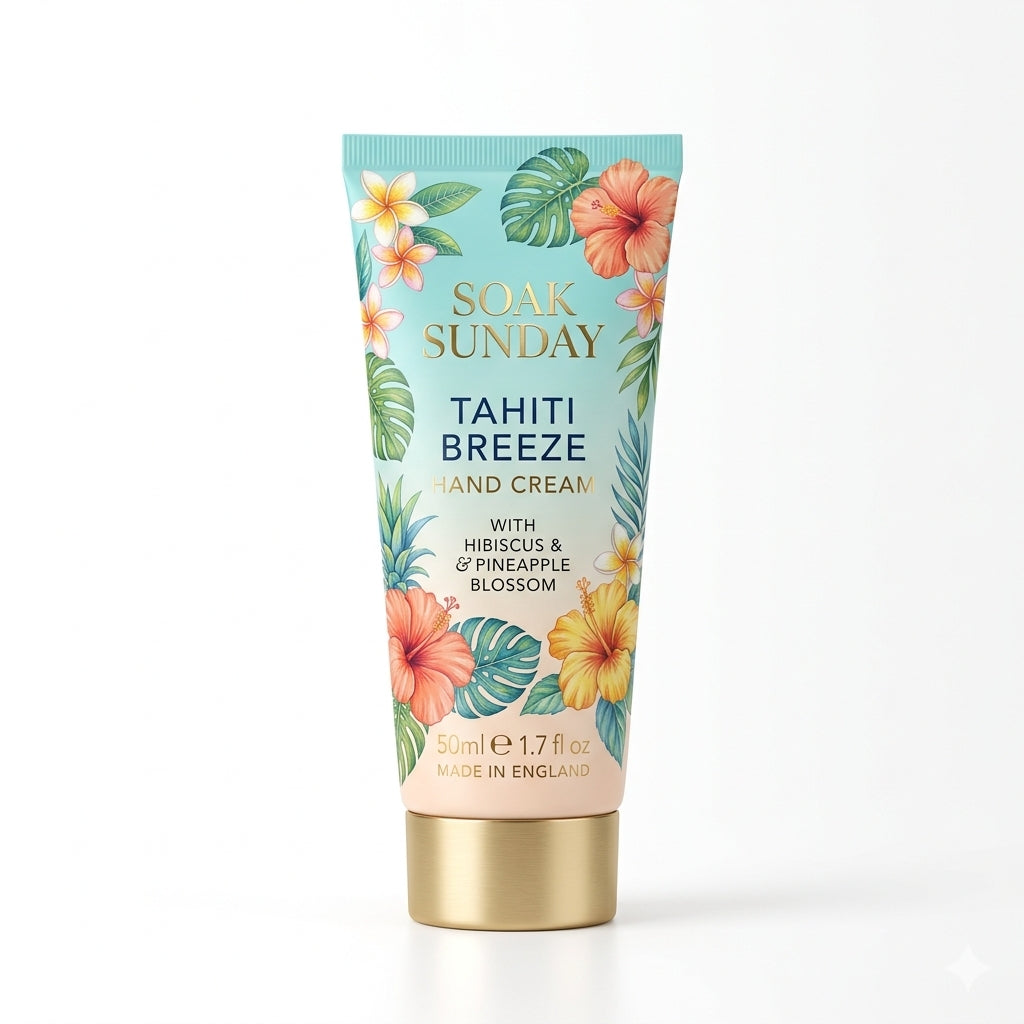 Soak Sunday Tahiti Breeze Hand Cream 50ml