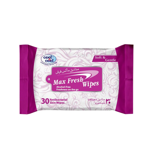Cool & Cool Max Fresh Wipes 30S