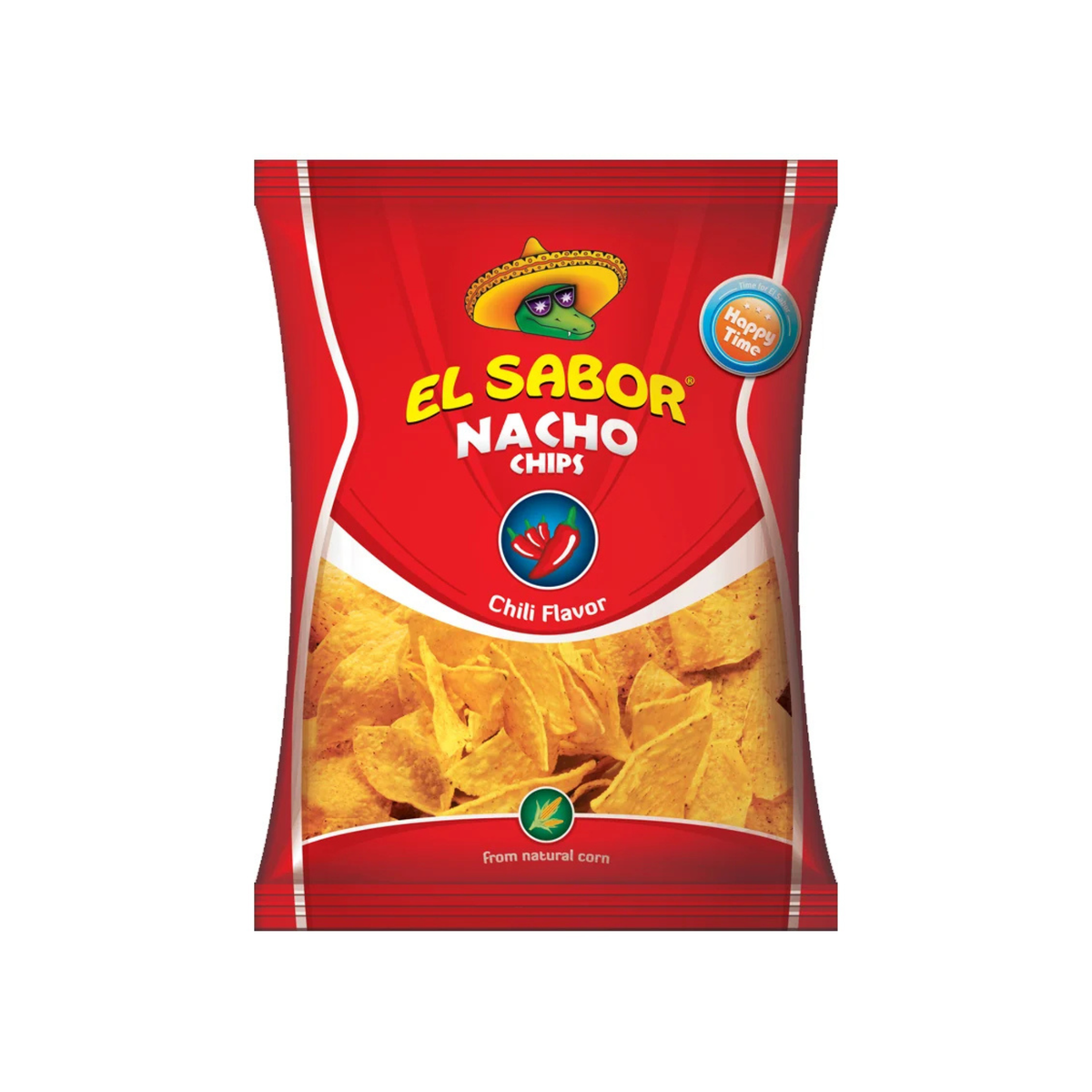El Sabor Nacho Chips Chili 100g