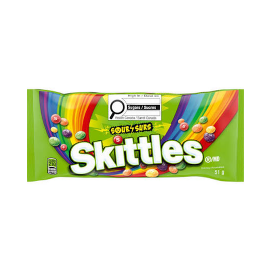 Skittles Sours Candy 51g