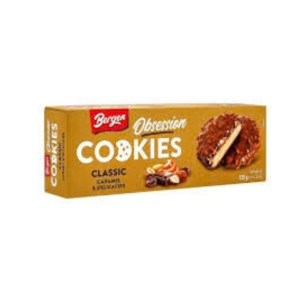 Bergen Cookies Classic Caramel 128g