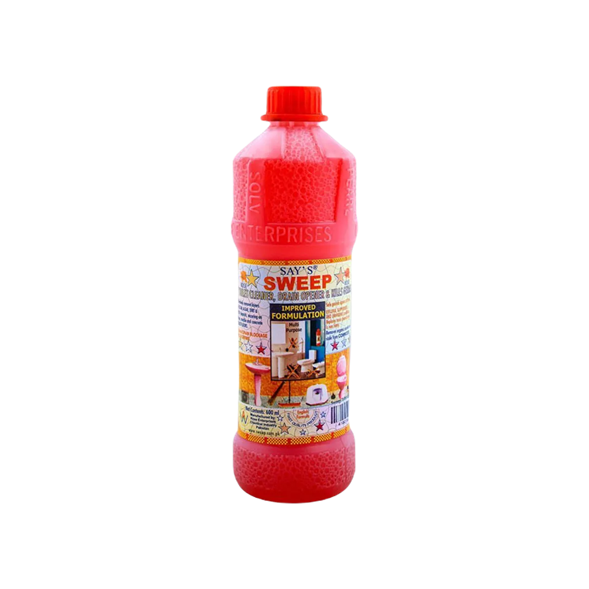 Sweep Drain Opener Toilet Cleaner