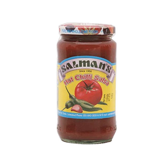 Salmans Hot Chilli Salsa Sauce 370g