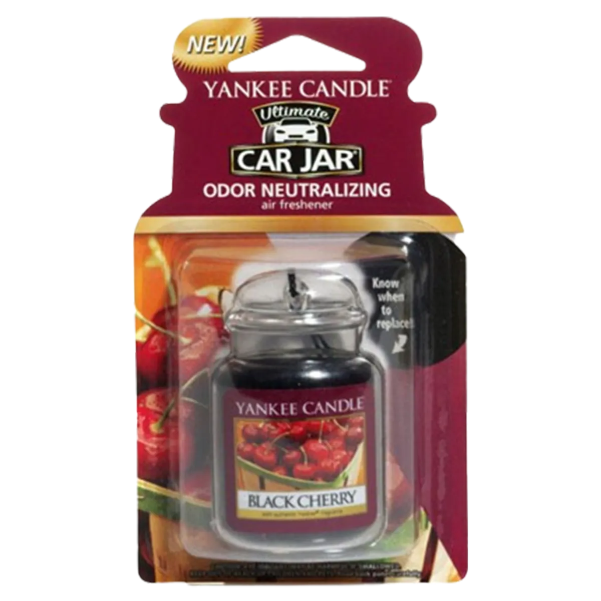 Yankee Candle Car Jar Black Cherry 15g