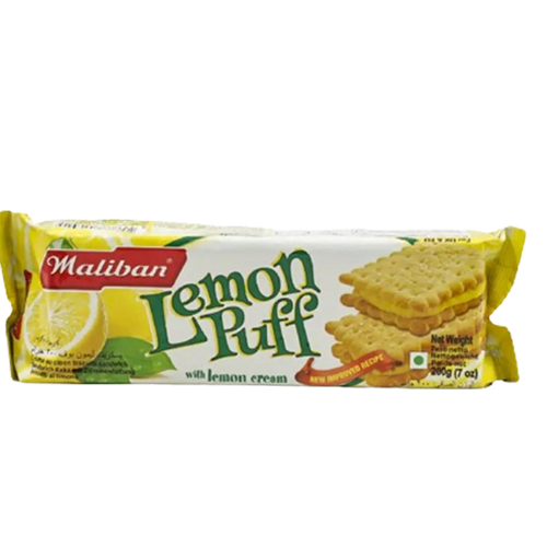 Maliban Lemon Puff Biscuits 200g