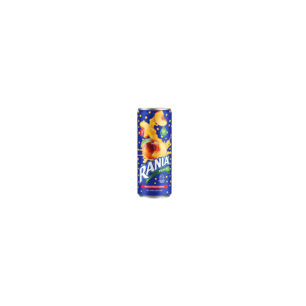 Rania Peach Diet Prepared with stevia Extract 100ml