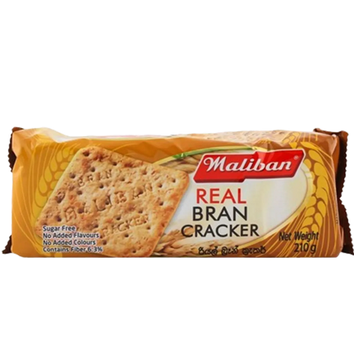 Maliban Real Bran Cracker 210g