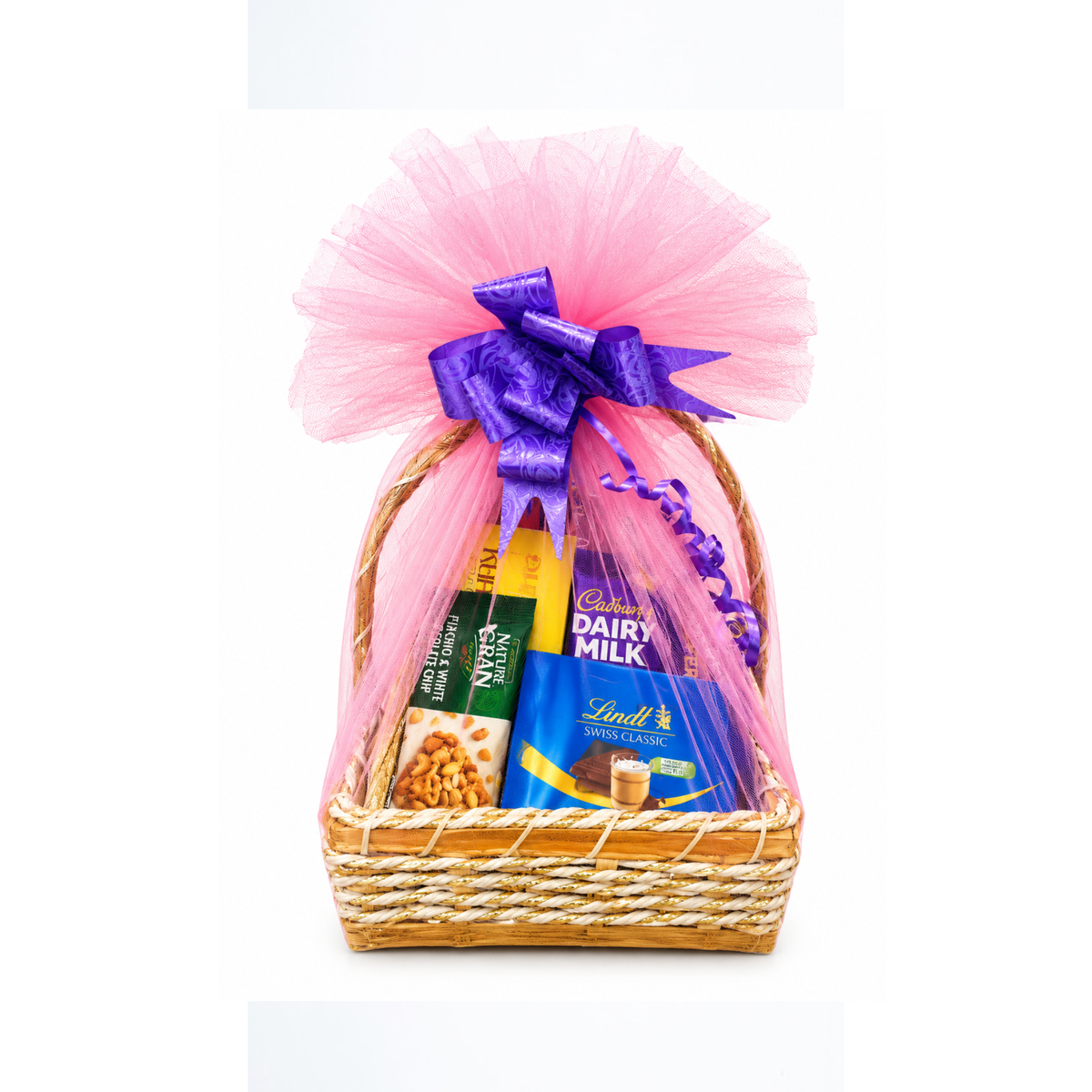 Premium Chocolate & Snack Gift Basket