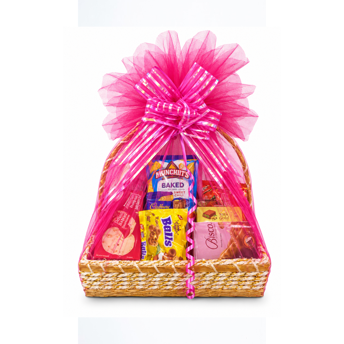 Premium Snacks & Confectionery Gift Basket