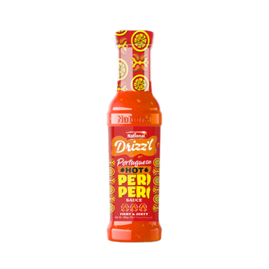 National Drizzl Portuguese Peri Peri Hot Sauce 290g