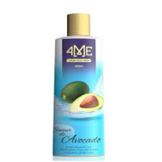 4Me Luxure Body Wash Avocado 250ml
