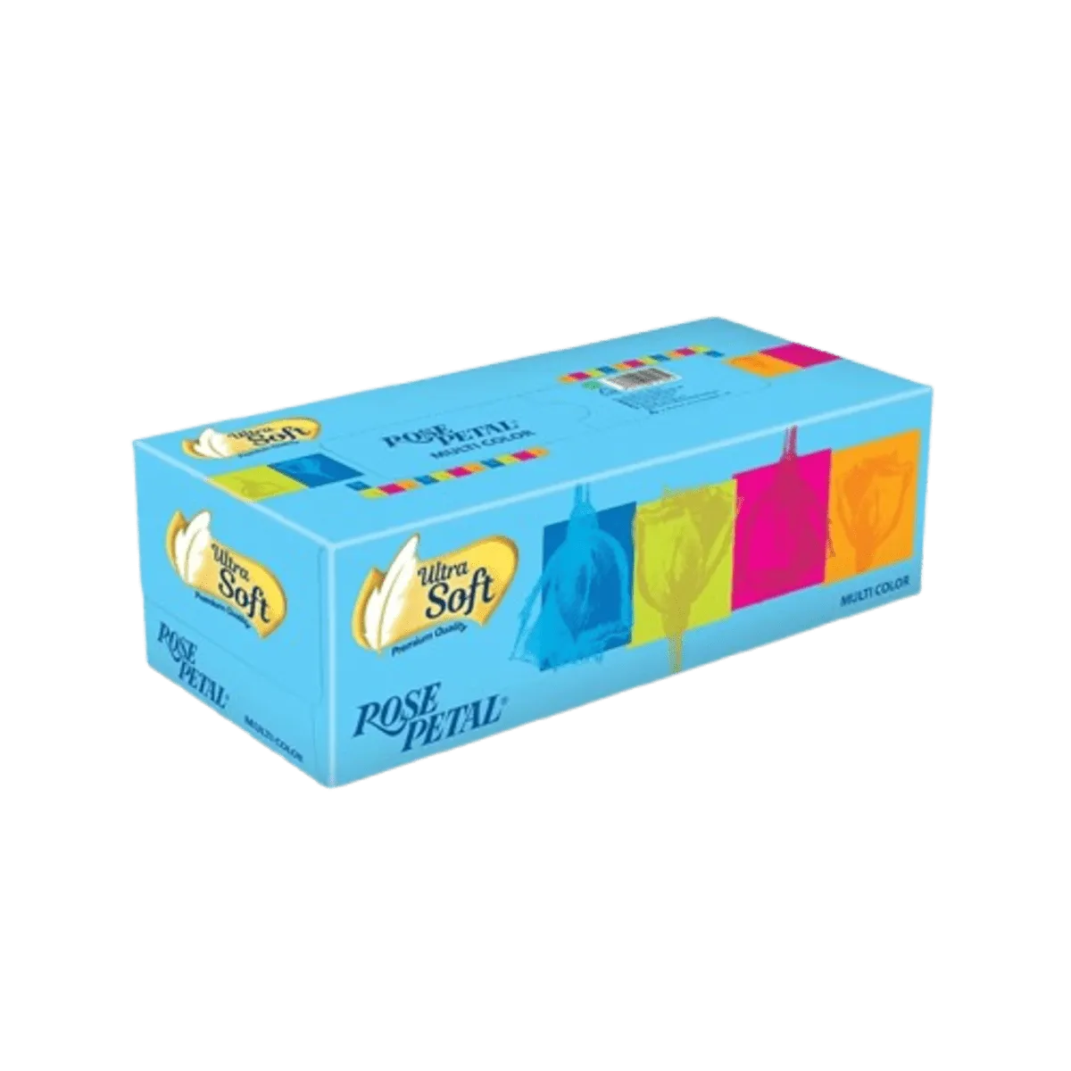 Rose Petal Multi Colour Tissue