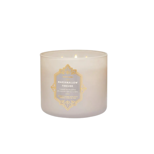 Bath & Body Works Candle 3 Wick Marshmallow Fireside