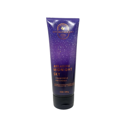 Bbw Aromatherapy Body Cream Relaxing Midnight Sky 226 G