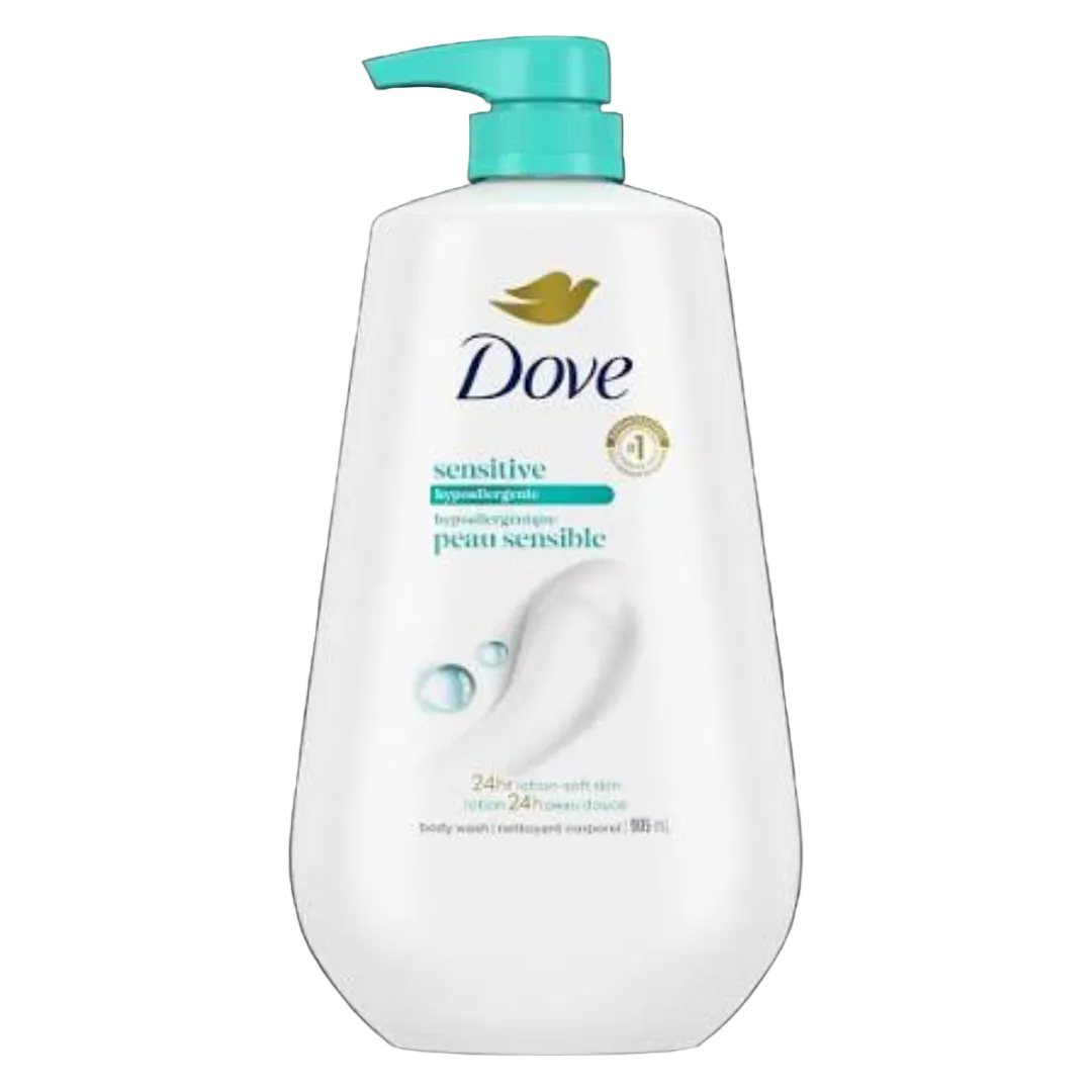 Dove Sensitive Skin Hypoallergenic Body Wash 500ml