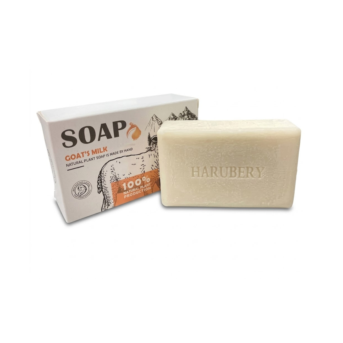 Harubery Natural Goats Milk 180g