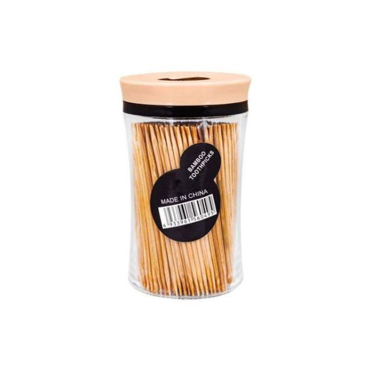 Happy Bamboo Steel Cap Toothpick