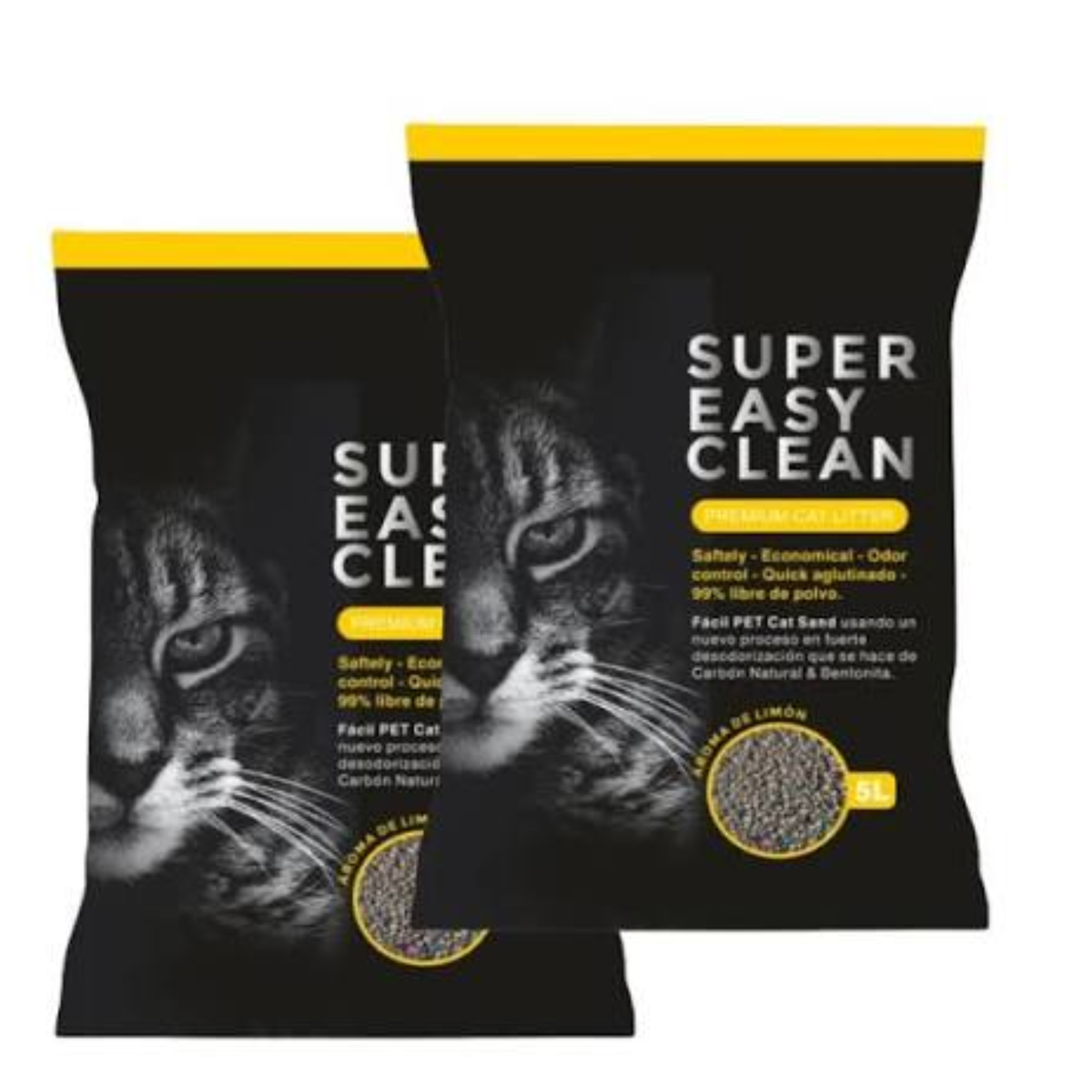 Easy Clean Lemon Cat Food 5L