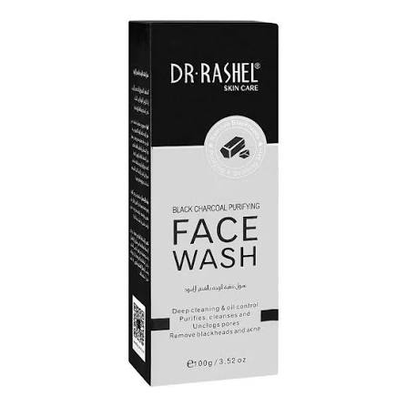 Dr.Rashel Black Chrcoal Purifying Face Wash 100G