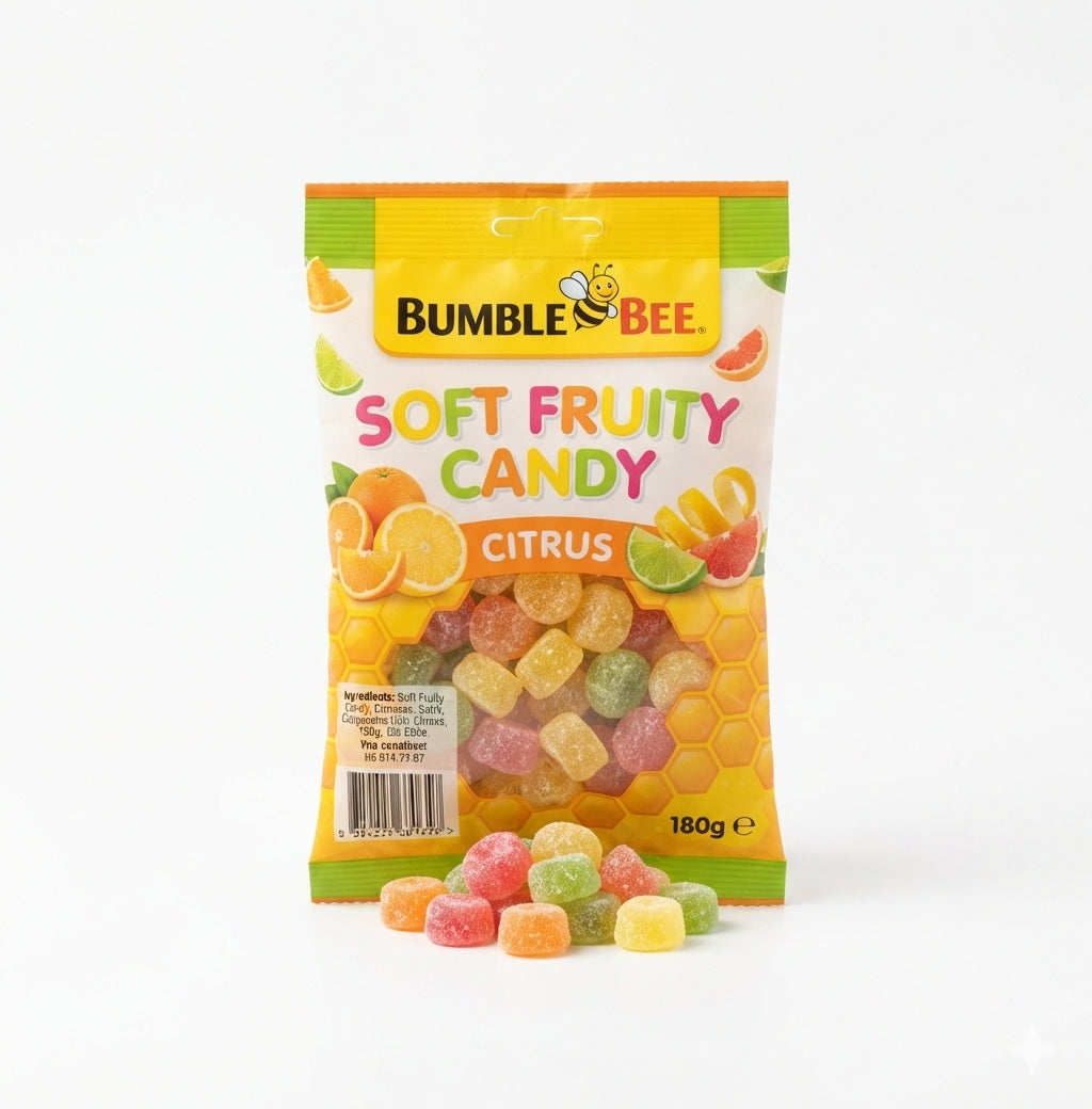 Bumble Bee Soft Fruity Candy Citrus 180g