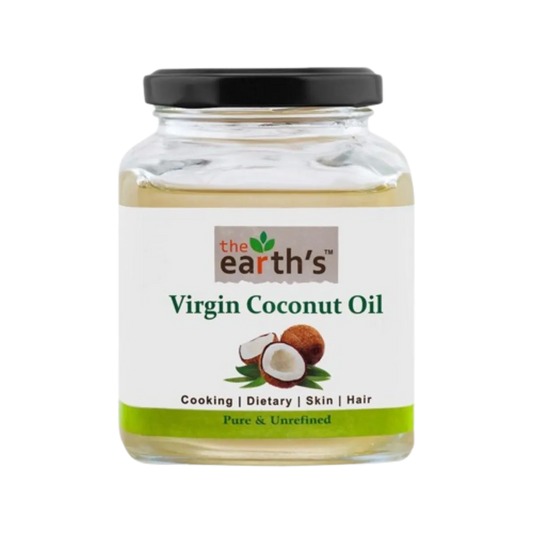 The Earth s Virgin Coconut Oil Cooking Dietary 260ml