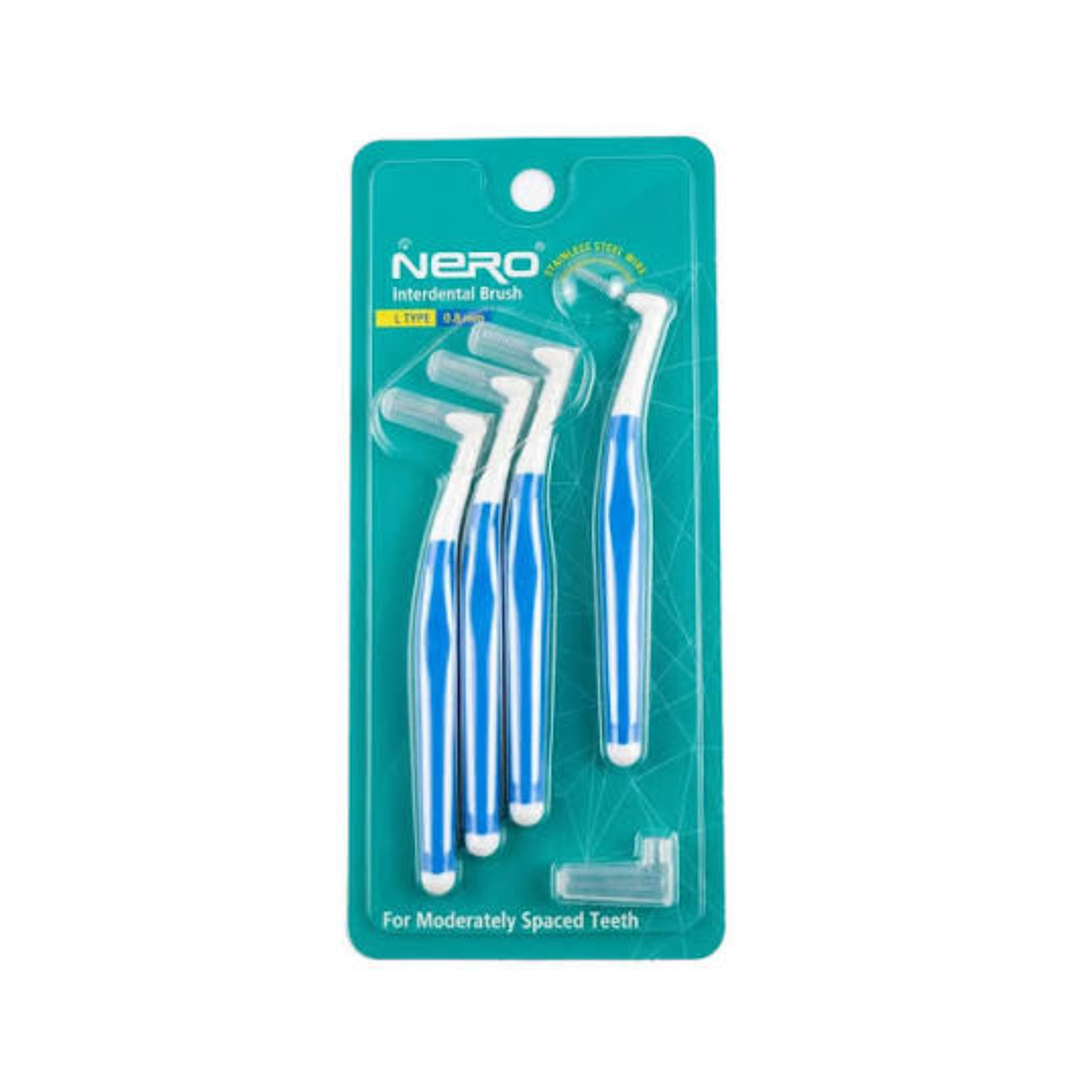 Nero Interdental Toothbrush Large 0.8mm 4Ct