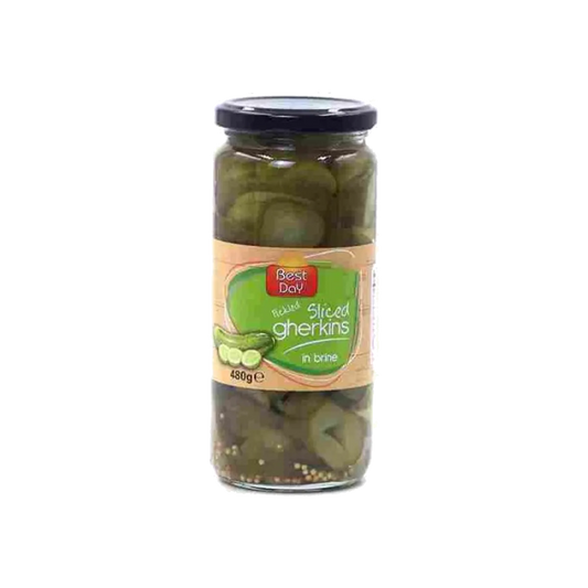 Best Day Slice Gherkins in brine 480g