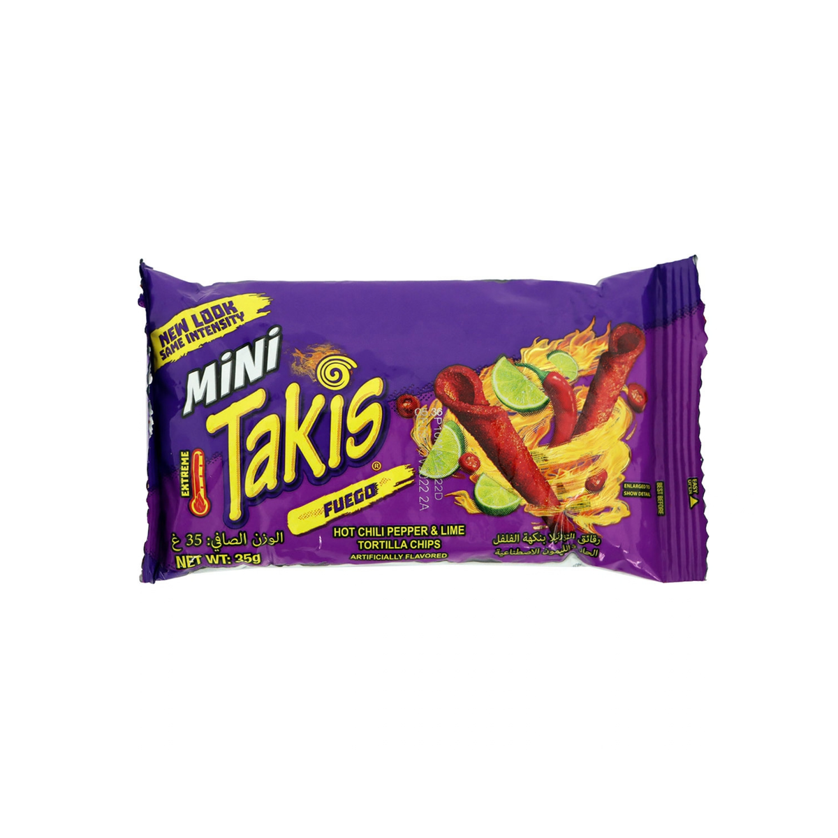 Takis Tortilla Chips Fuego Purple 1.2oz 35g