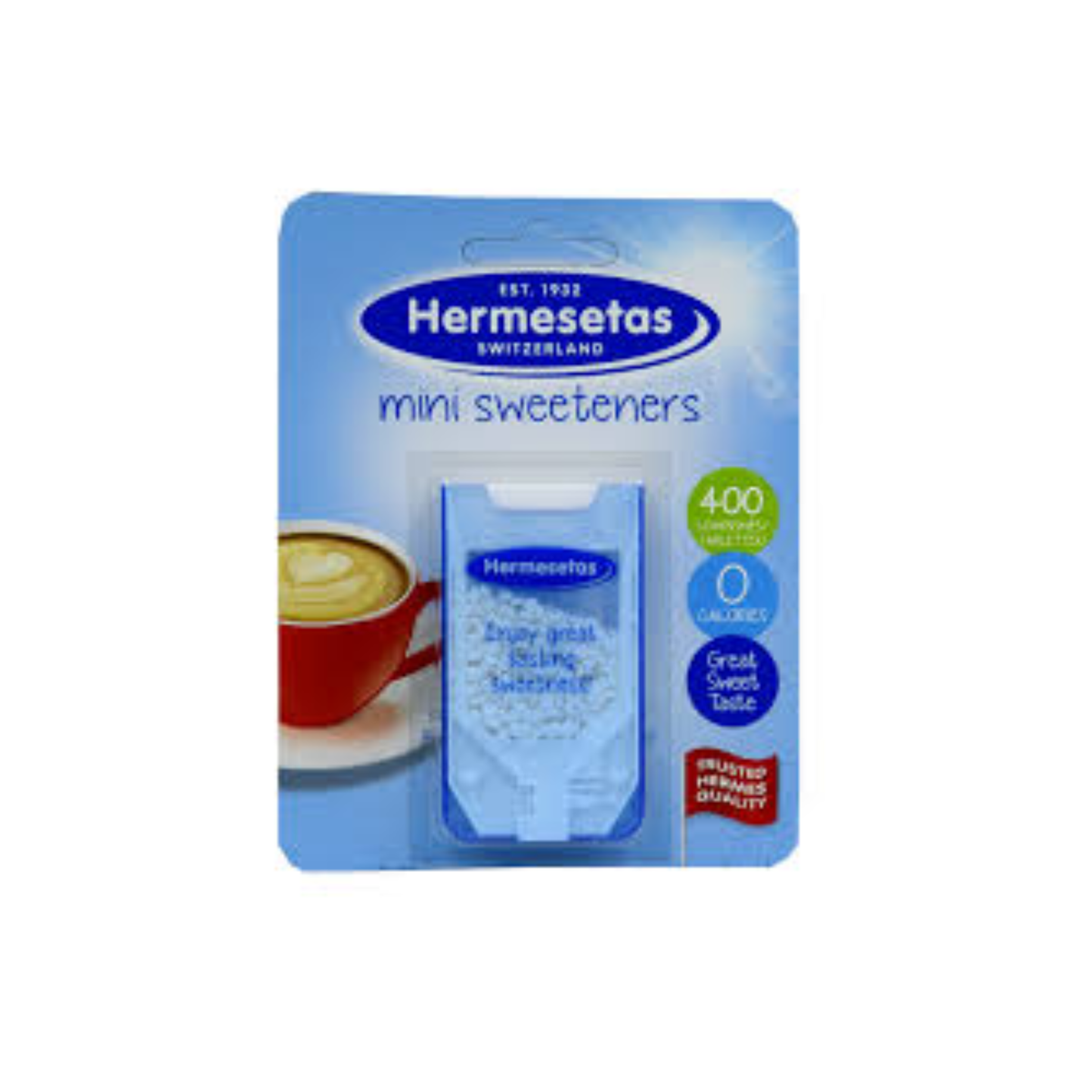 Hermesetas Mini Sweeteners 400Pcs 4.7g
