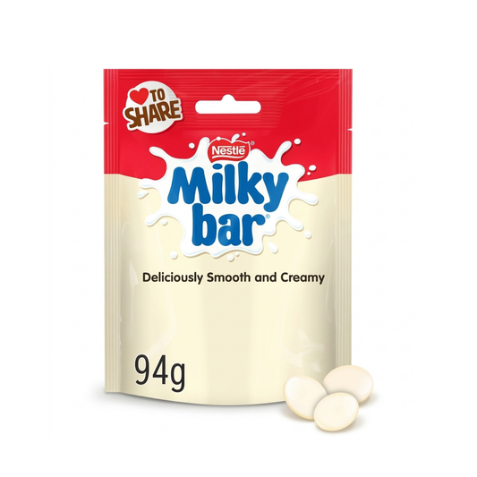 Milkybar White Chocolate Giant Buttons Sharing Bag 94g