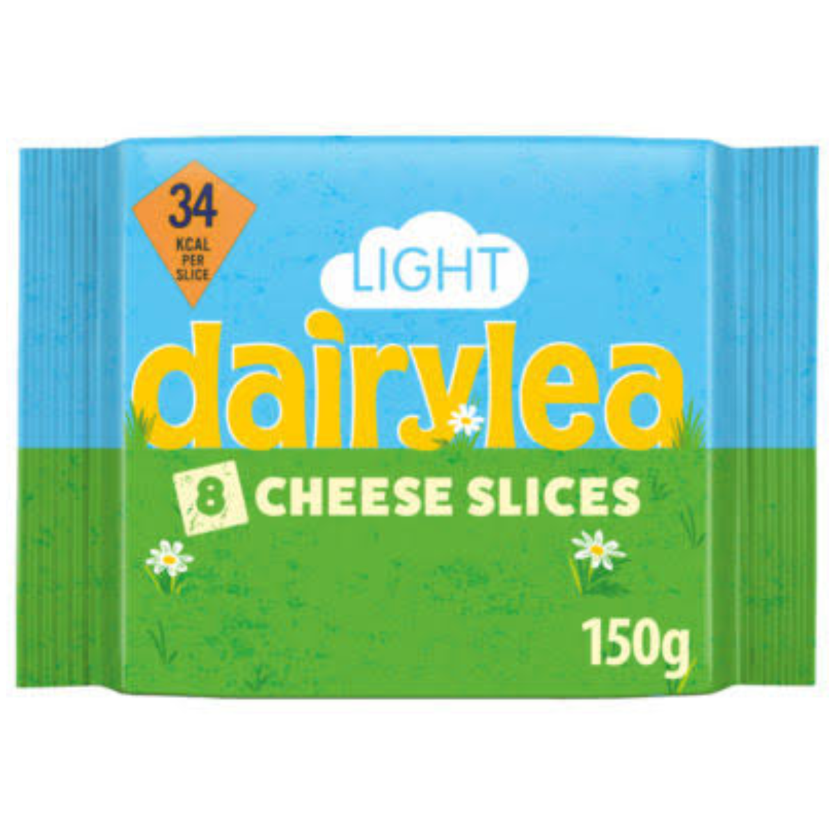 Light Cheese Slices 8 Slices Multipack 150 g