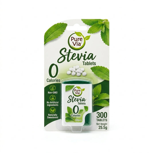 Pure Via Stevia 0 Calories Tablets 300Pcs 25.5g