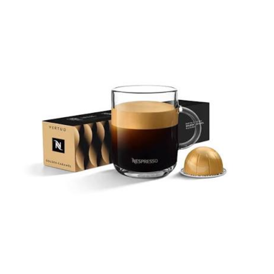 Nespresso Vertuo Golden Caramel Coffee Pods 108g