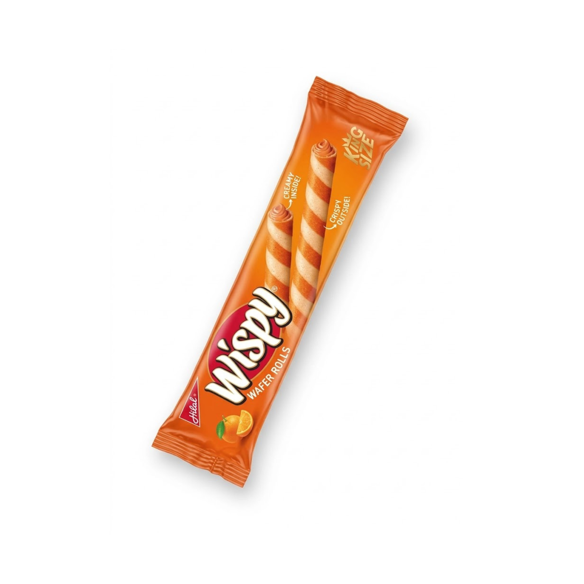 Hilal Wispy Wafer Rolls Orange 18g