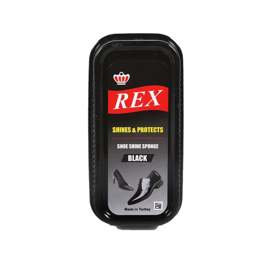 Rex Shoe Polish Tin Pack Black