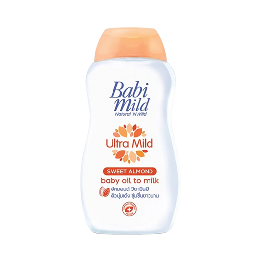 Babi Mild Ultra Natural Sweet Almond Baby Oil 100ml