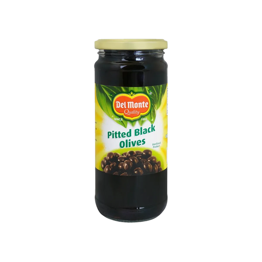 Del Monte Olives (Pitted,Black Olives,450g)