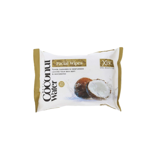 Xpel Coconut Water Hydrating Facial Wipes 25pc